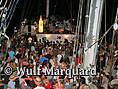 Segelschulschiff GORCH FOCK I - Party an Deck