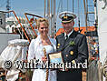 Segelschulschiff GORCH FOCK I - Trauung