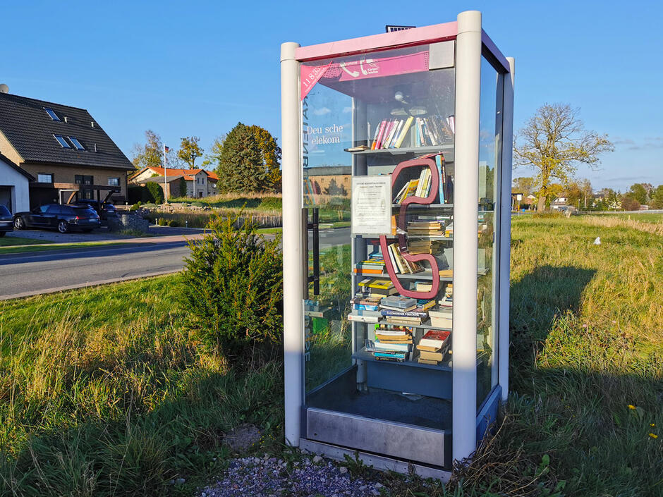Öffentlicher Bücherschrank Völkshagen