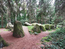 Großsteingrab / Ganggrab im Langbett