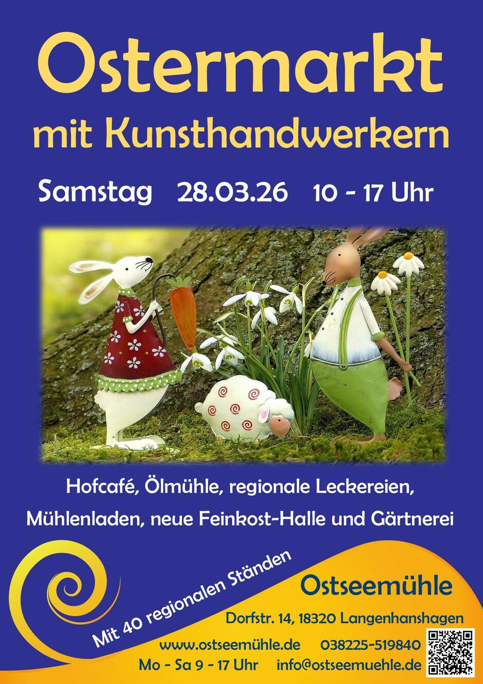 Ostermarkt in der Ostseemühle Langenhanshagen