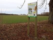 Bienenlehrpfad Fleesensee - Informationstafel