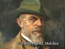 Museum Malchin - Fritz Greve 1926 - Selbstporträt