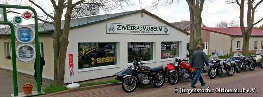 Zweiradmuseum im Radhaus Jürgenstorf - Ausstellungsgebäude