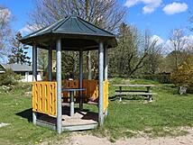 Spielplatz Ahrenshagen-Daskow - Spielpavillon