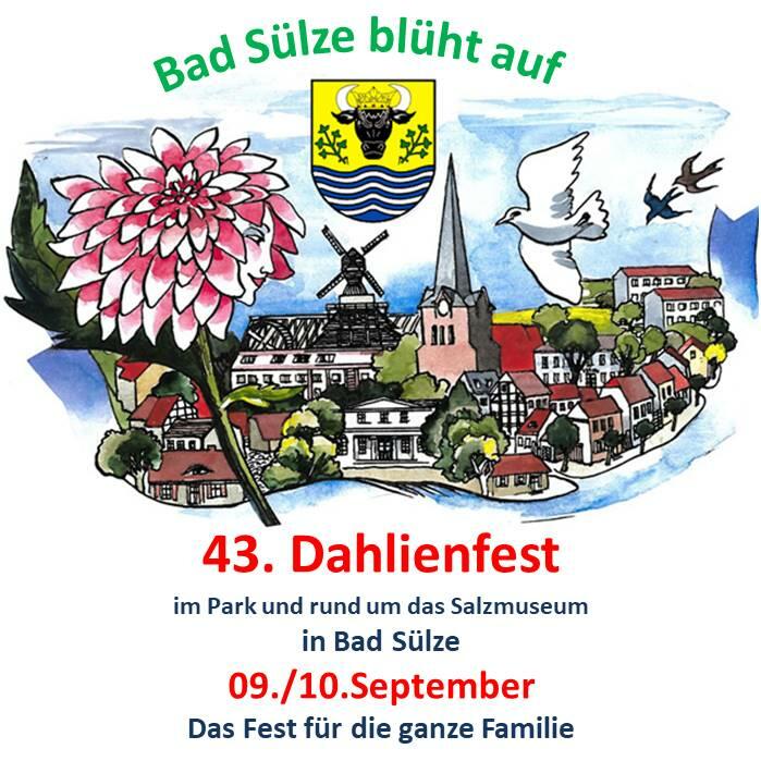 Veranstaltungsprogramm Dahlienfest 2023 in Bad Sülze