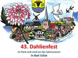 Veranstaltungsprogramm Dahlienfest 2023 in Bad Sülze