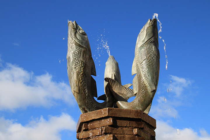 Brunnen auf dem Marktplatz