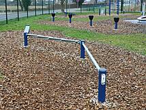 Spielplatz Barth, Bleicherwall - Trimm Dich Geräte - Balancierstrecken