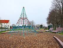 Spielplatz Barth, Bleicherwall - Kletterpyramide