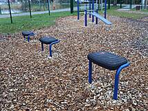 Spielplatz Barth, Bleicherwall - Trimm Dich Geräte - Stepper