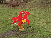 Kinderspielplatz Barth, Weidenweg - Federwippe