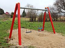Kinderspielplatz Barth, Weidenweg - Schaukeln