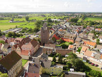 Vinetastadt Barth - Blick vom Barther Kirchturm auf das Dammtor