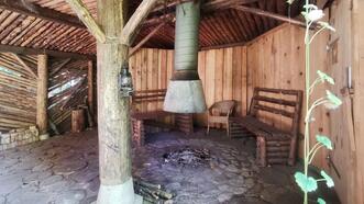 Interaktiver Lehrpfad - Erlebnispfad Trebeltal - Feuerstelle