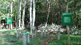 Interaktiver Lehrpfad - Erlebnispfad Trebeltal - Wissensspiel