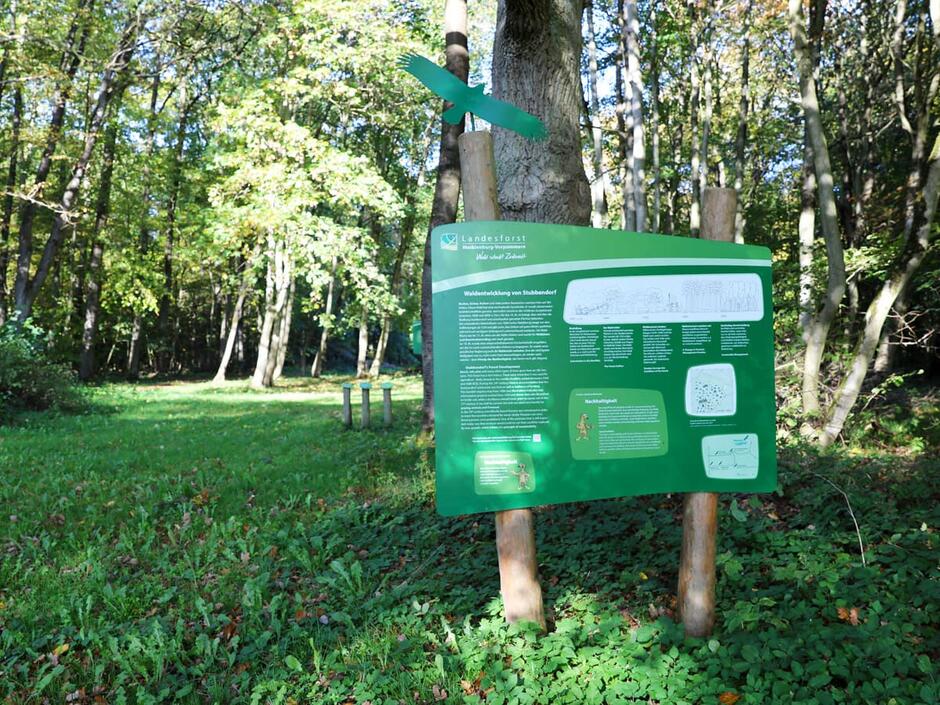 Lehrpfad auf dem Erlebnispfad Trebeltal
