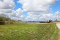 Eixener See - kleines Fußballfeld und Volleyballfeld