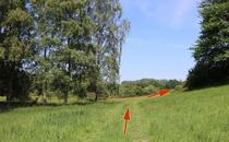 Naturlehrpfad Hellberge Franzburg – Wegführung