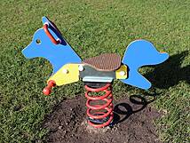 Spielplatz in Bodstedt am Kindergarten - Federwippe