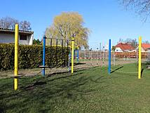 Spielplatz in Bodstedt am Kindergarten - Parkour