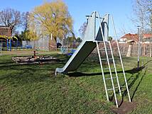 Spielplatz in Bodstedt am Kindergarten - Rutsche
