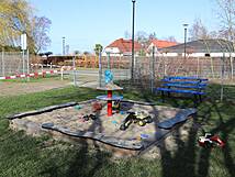 Spielplatz in Bodstedt am Kindergarten - Sandkasten