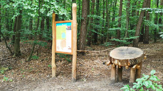 Naturlehrpfad Fuhlendorf - Station 1 - Baumwachstum