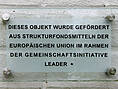 Gesundbrunnen Kenz - Schild am Gesundbrunnen