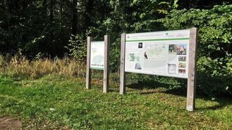 Lehrpfad Wanderweg Buchenhorst - INFO-Point
