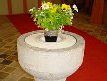 Dorfkirche Lüdershagen - Taufstein