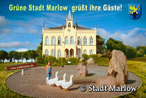 Stadt Marlow - Rathaus, Marktplatz