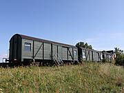 Kranichdorf Bresewitz - Ausstellung im alten Eisenbahnwagon