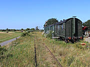 Kranichdorf Bresewitz - Ausstellung im alten Eisenbahnwagon