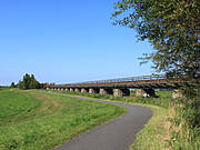 Kranichdorf Bresewitz - Radweg entlang der alten Gleisanlage