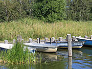 Pruchten - Boote im Pruchtener Hafen