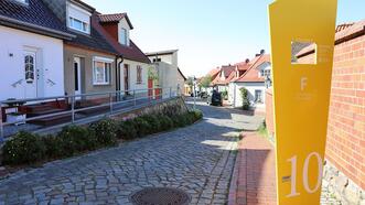 Feininger-Rundgang Ribnitz - »Mauerstraße«