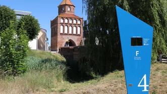 Feininger-Rundgang Ribnitz - »Rostocker Tor«