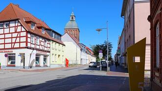 Feininger-Rundgang Ribnitz - »Lange Straße«