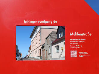 Feininger Rundgang Ribnitz - Durchguck