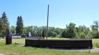 Historischer Rundgang Damgarten - Stele Hafen Damgarten