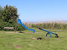 Spielplatz Ribnitz, Körkwitzer Weg, am Bodden-Wanderweg - Rutsche, Wippe