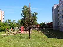 Spielplatz Ribnitz, Minsker Straße - Kletternetz