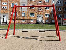 Spielplatz Ribnitz Mittelweg - Doppelschaukel