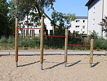 Spielplatz Ribnitz Mittelweg - Reckstangen