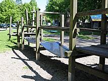 Spielplatz Damgarten Pütnitzer Straße - Wackelbrücke