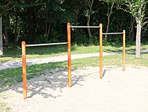 Spielplatz Sandhufe in Ribnitz - Reckstangen