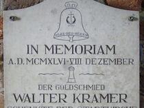 Stadtkirche St. Marien Ribnitz - Tafel Fischlandglocke - Stifter der Fischlandglocke