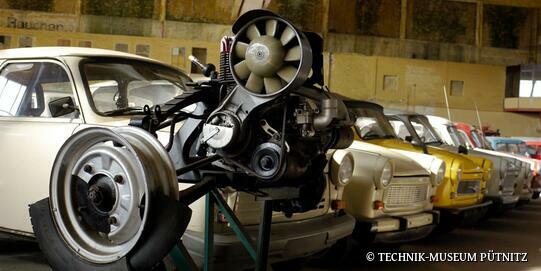 TECHNIK-MUSEUM PÜTNITZ - Schnittmodll Trabantmotor
