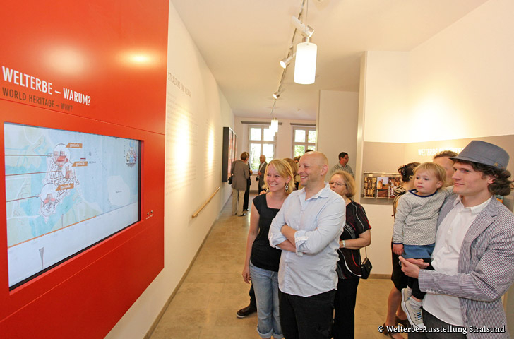 Welterbe-Ausstellung Stralsund - Ausstellung